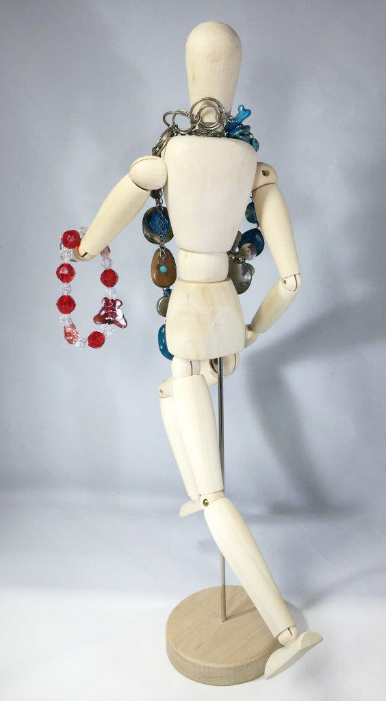 wood figure drawing model